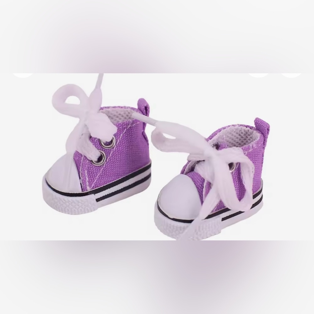 Purple Labubu Sneakers